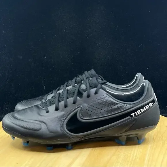 Nike Legend 9 Elite FG “Black Blue” (CZ8482-001) Men's Size 7/ 8.5 Wmns
